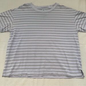 Old Navy Women’s Purple Striped Shirt